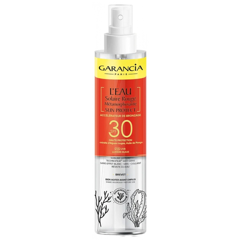 Accélérateur de bronzage 'L'Eau Solaire Rouge Métamorphosante Sun Protect SPF30' - 150 ml