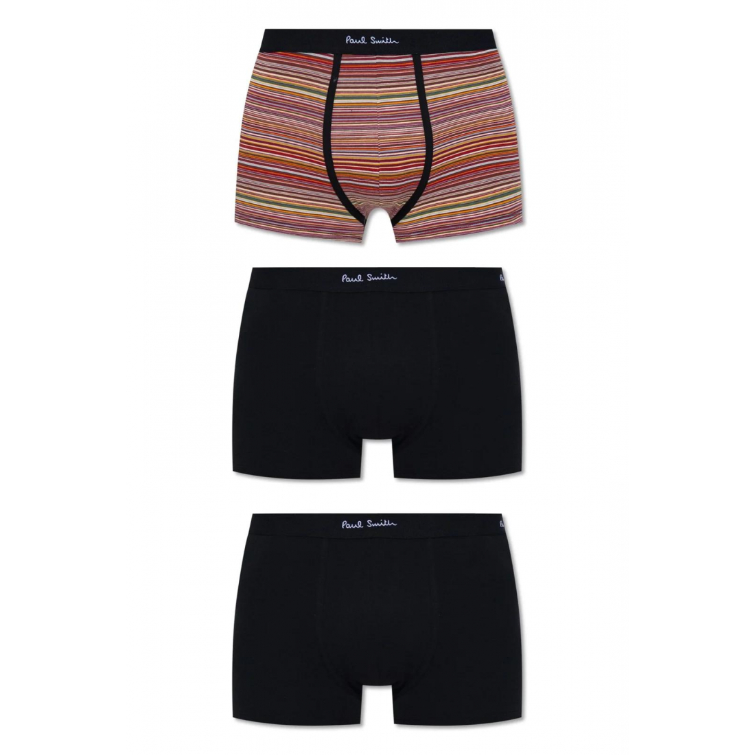 Men's 'Logo' Boxer Briefs - 3 Pairs