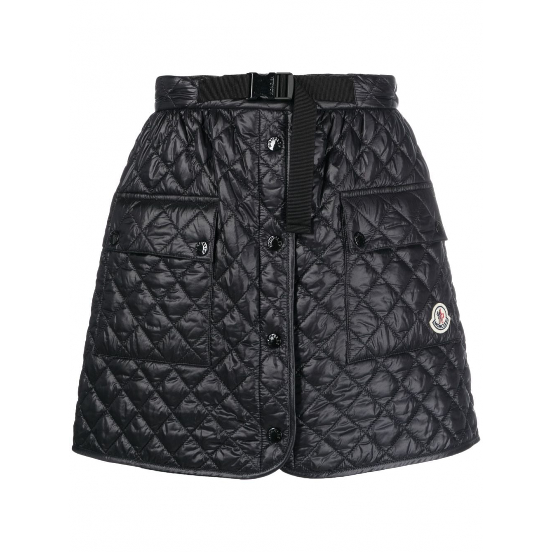 Women's 'Logo Patch Quilted' Mini Skirt