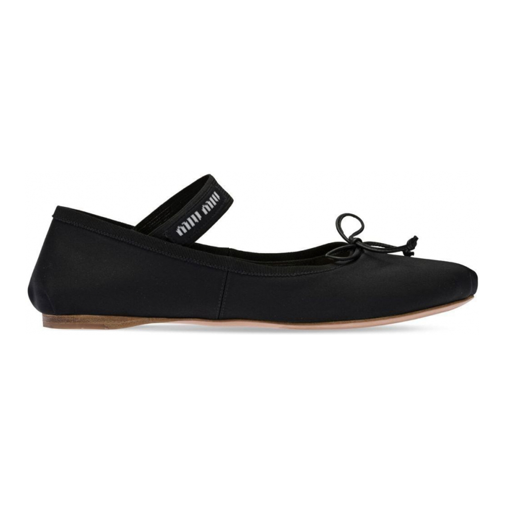 Women's 'Logo Strap' Ballerinas