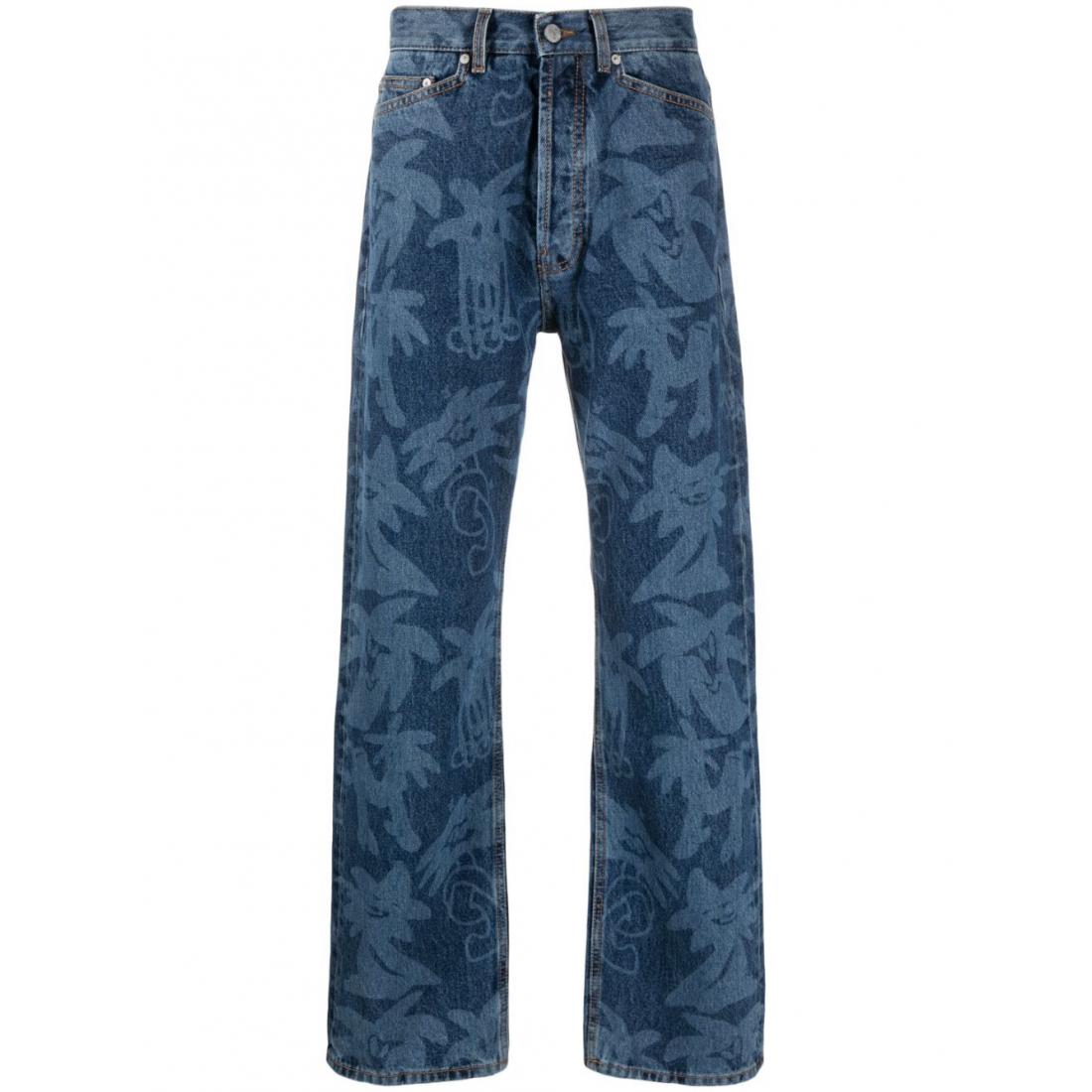Men's 'Palmity Palm Tree' Jeans