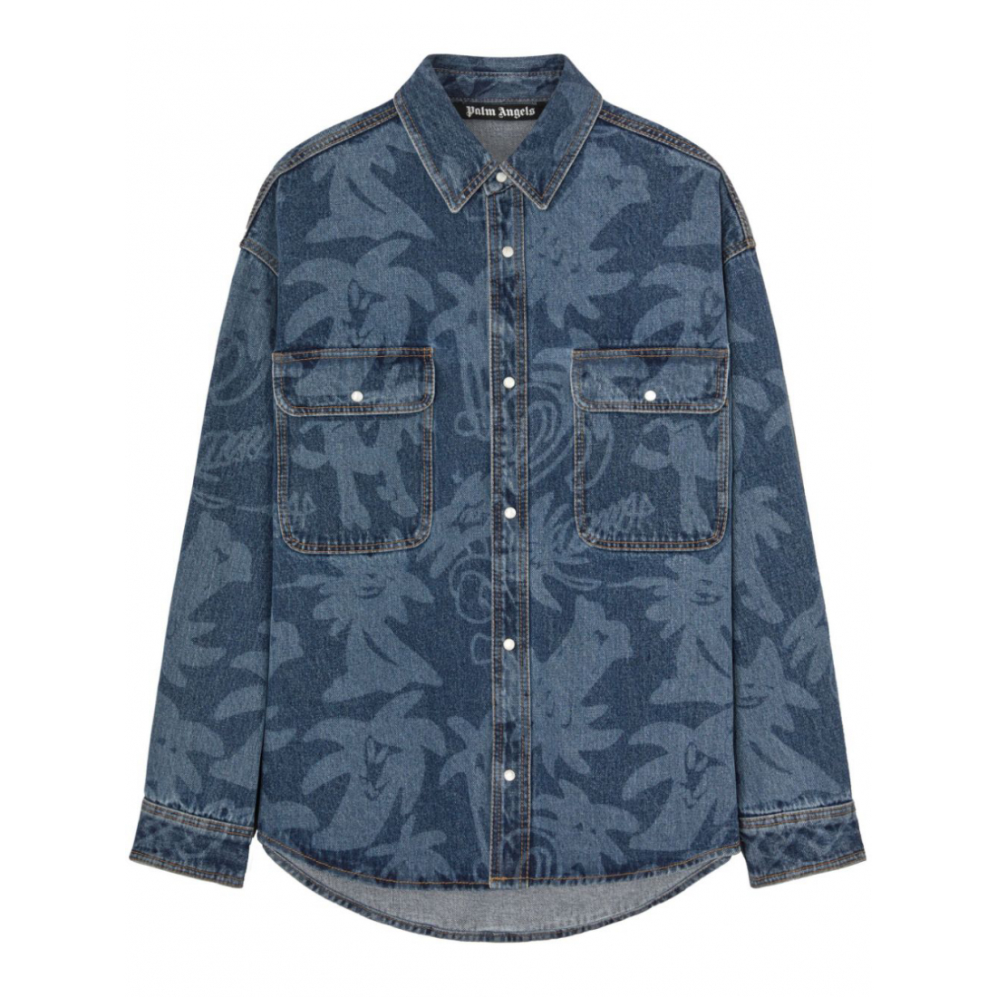 Chemise en Jean 'Logo Embroidered' pour Hommes