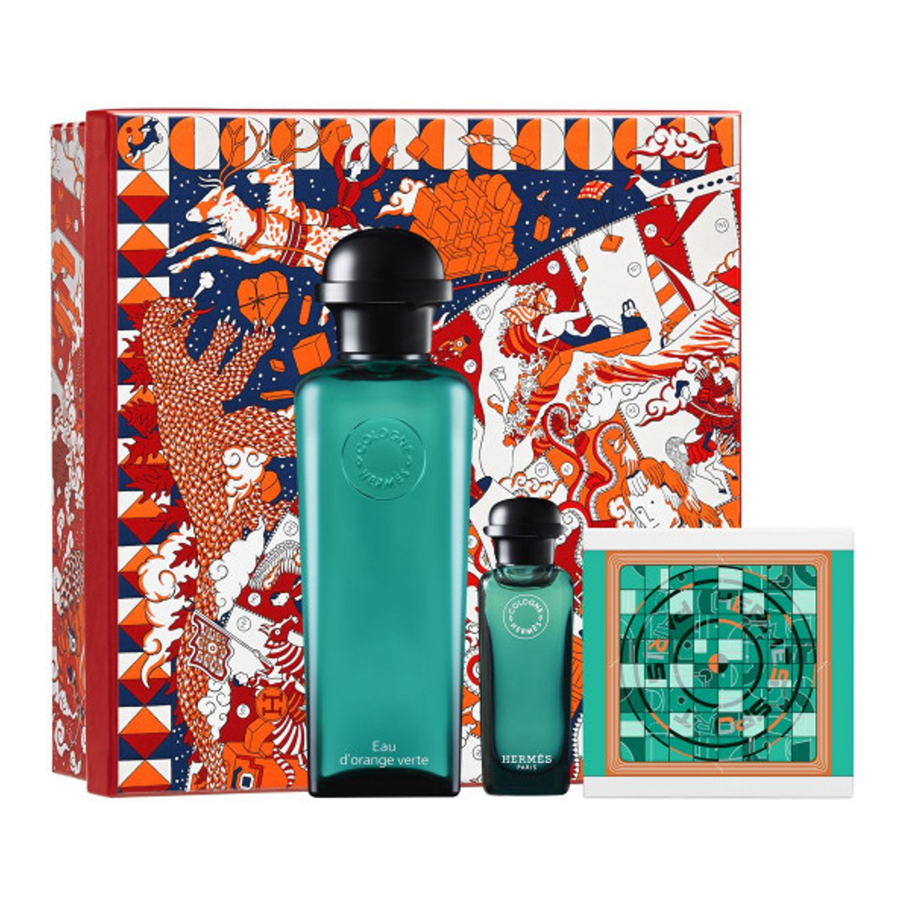 Coffret de parfum 'Eau d'Orange Verte' - 3 Pièces