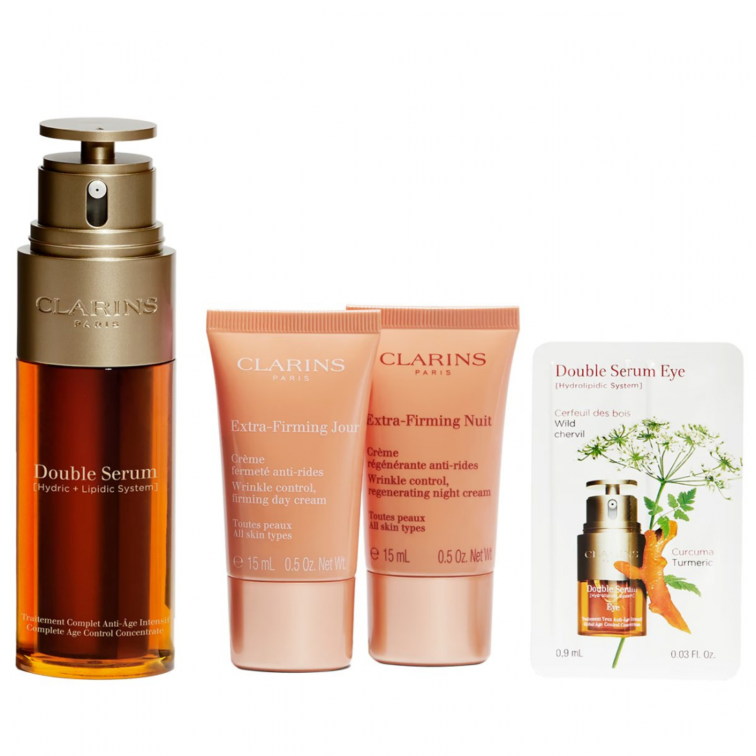 'Double Serum Extra Firming' SkinCare Set - 4 Pieces