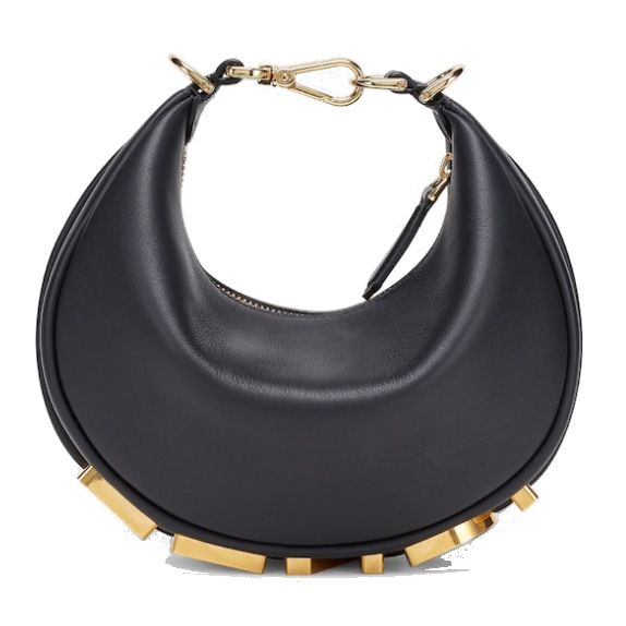 Women's 'Fendigraphy Mini FF' Hobo Bag