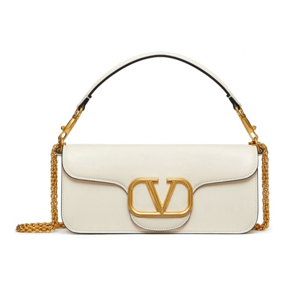 'Locò Signature VLogo Plaque' Henkeltasche für Damen