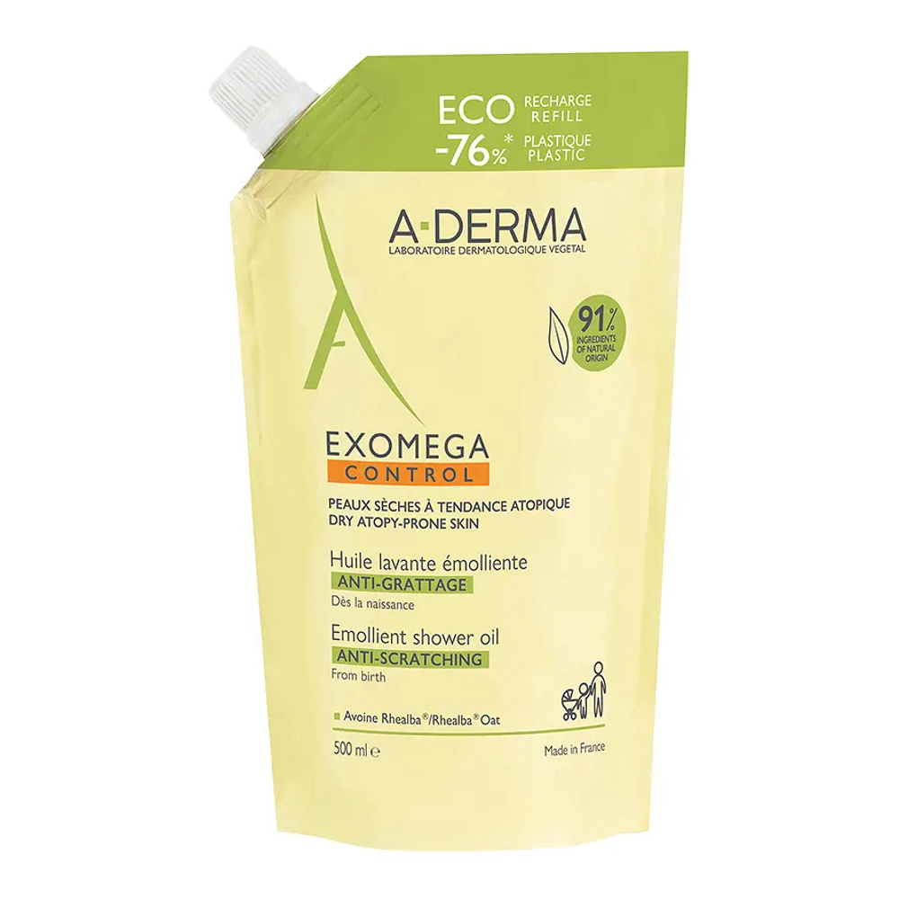 'Exomega Control Emollient Anti-Scratching' Cleansing Oil - 500 ml