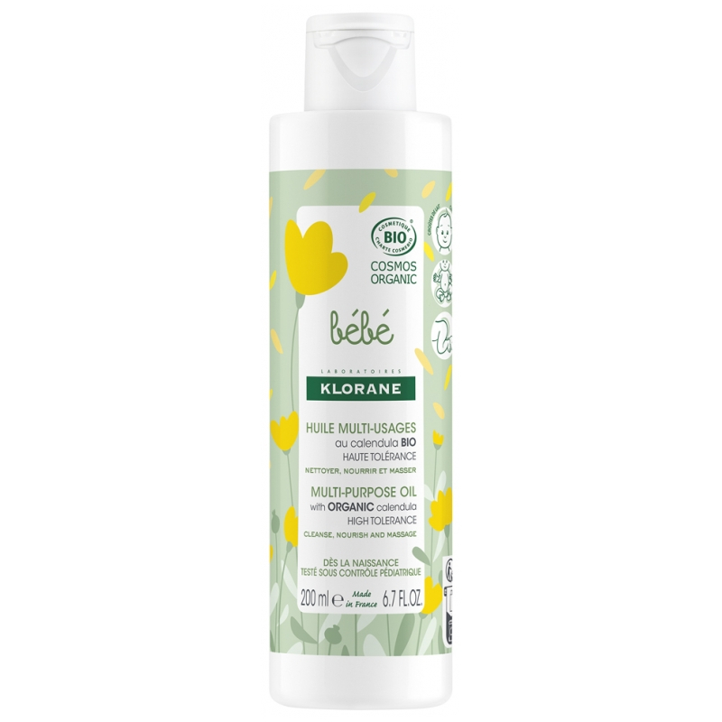 'Bébé BIO Multi-Usages au Calendula' Baby Oil - 200 ml