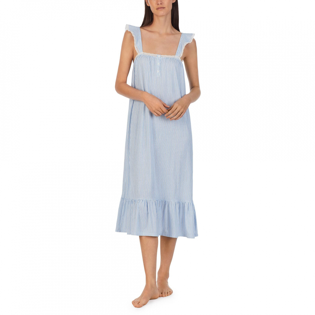 Women's 'Sleeveless Ruffle Maxi Gown'