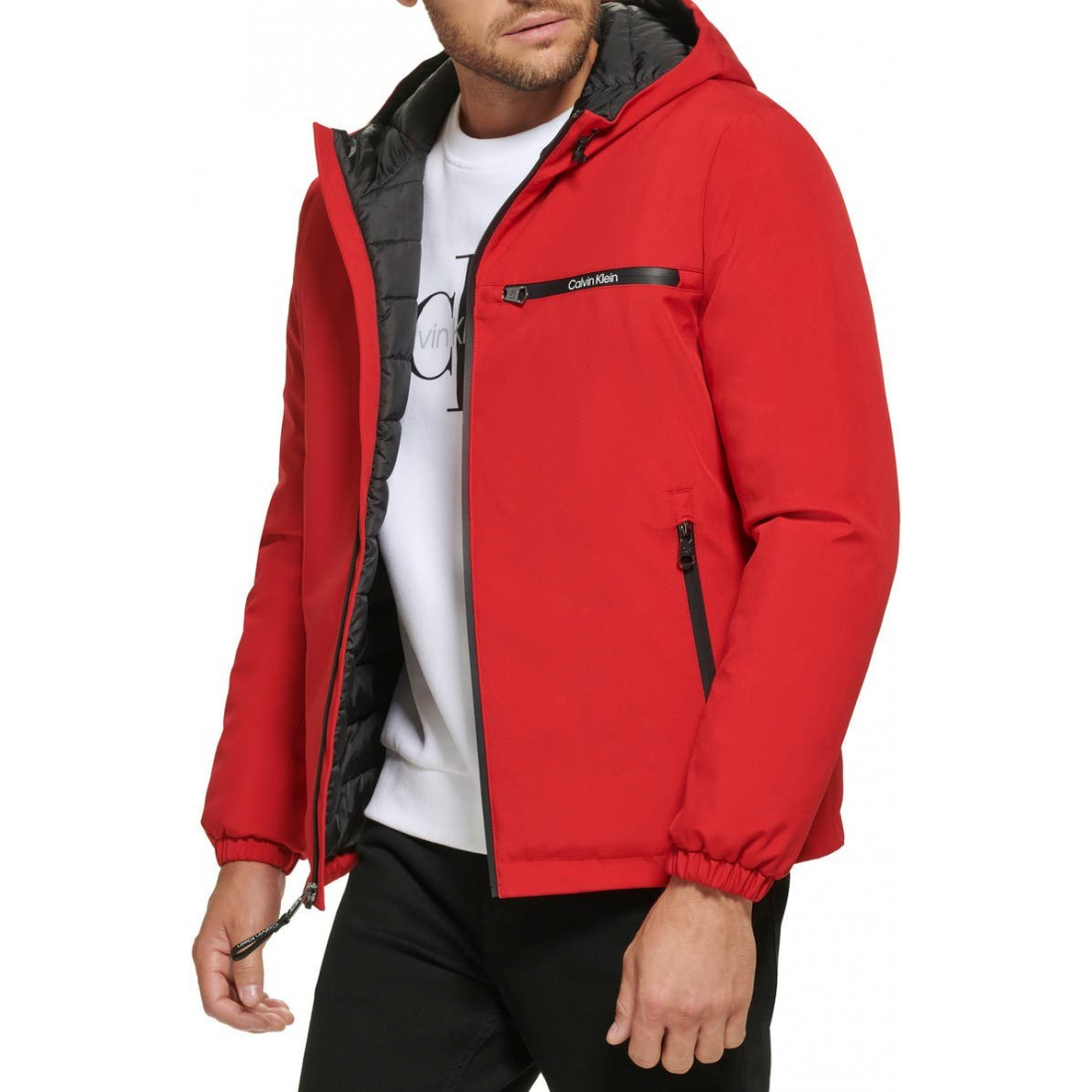Veste matelassée 'Water Resistant Hooded' pour Hommes