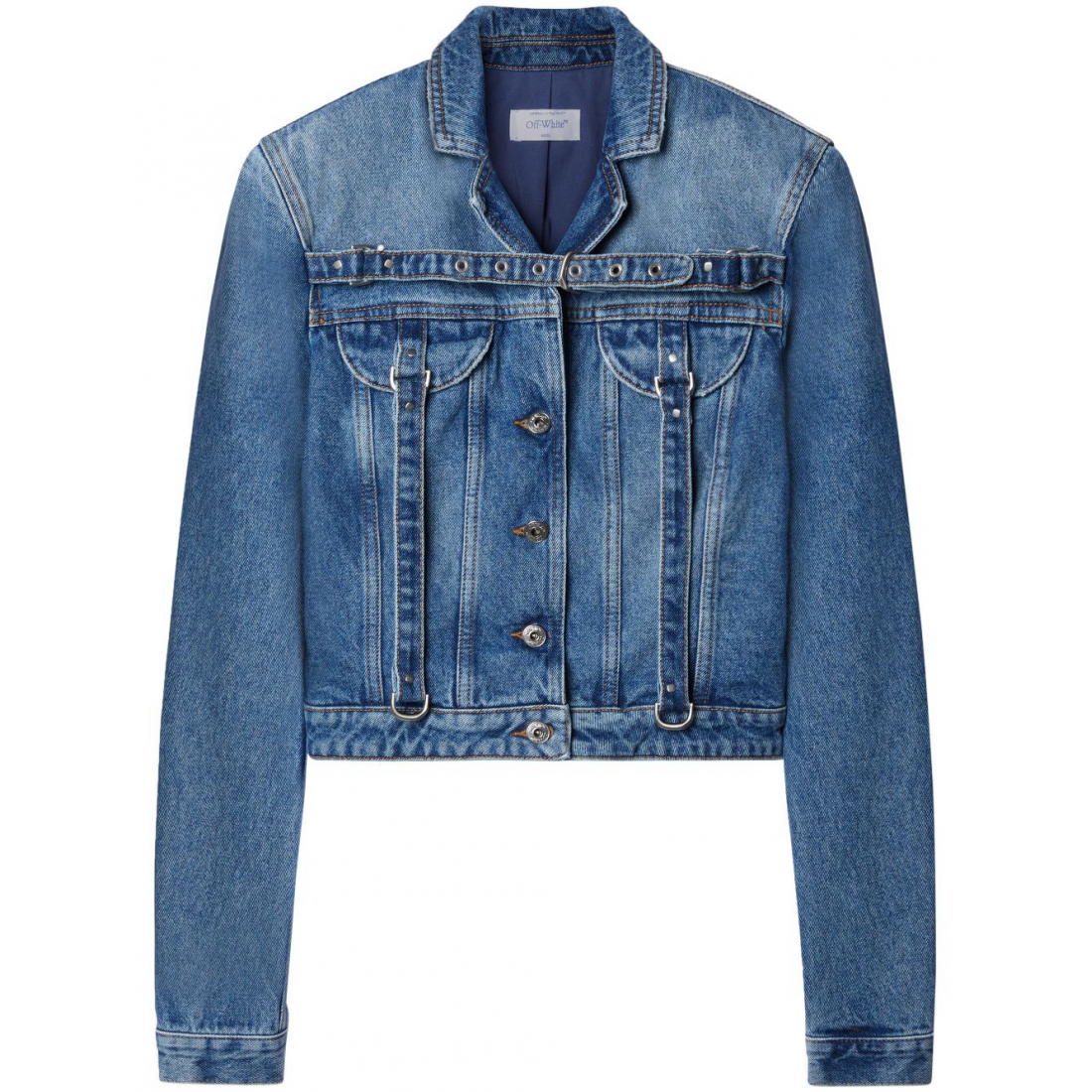 Veste en jeans 'Belt' pour Femmes
