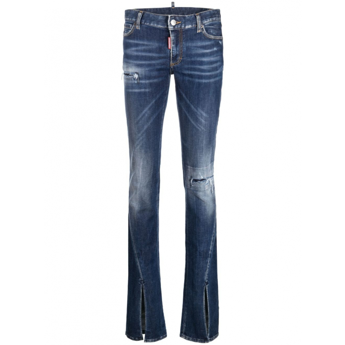 Jeans 'Distressed Trumpet' pour Femmes