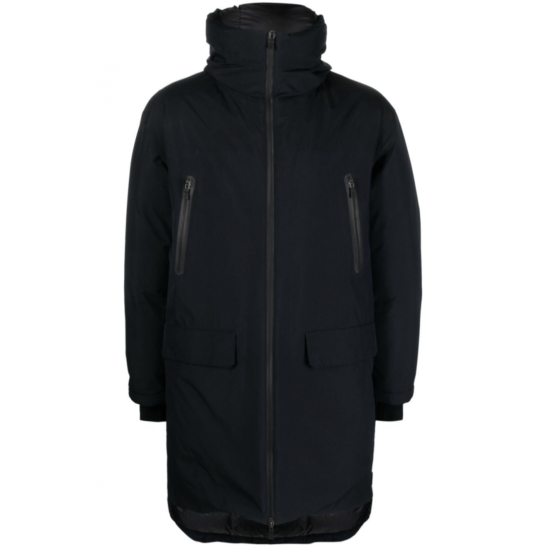 Manteau Maxi 'Logo Zip Up' pour Hommes