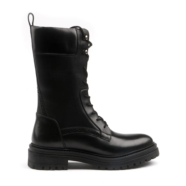 Women's 'D Hoara Lace-Up With Zipper' Ankle Boots