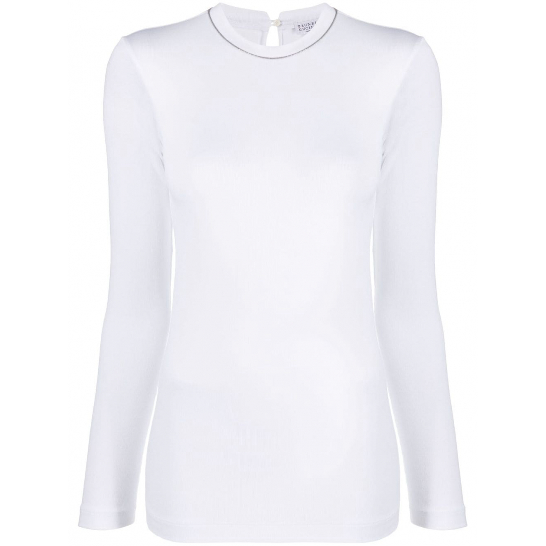 'Monili Bead Embellished' Langärmeliges Oberteil für Damen