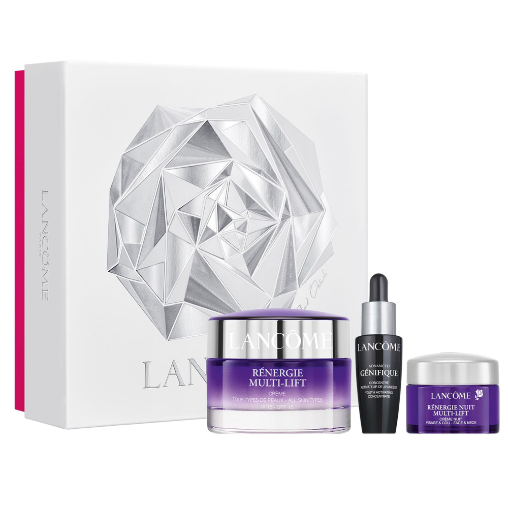 Coffret de soins du visage 'Rénergie Multi-Lift' - 3 Pièces