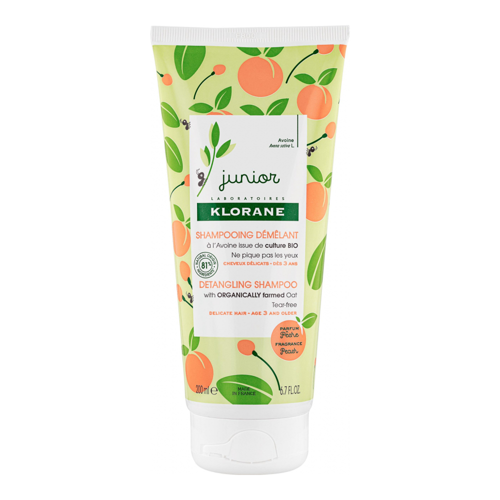 'Junior Peach' Detangling Shampoo - 200 ml