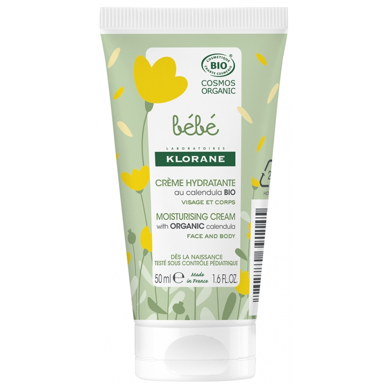 Bébé Crème Hydratante au Calendula Bio - 50 ml