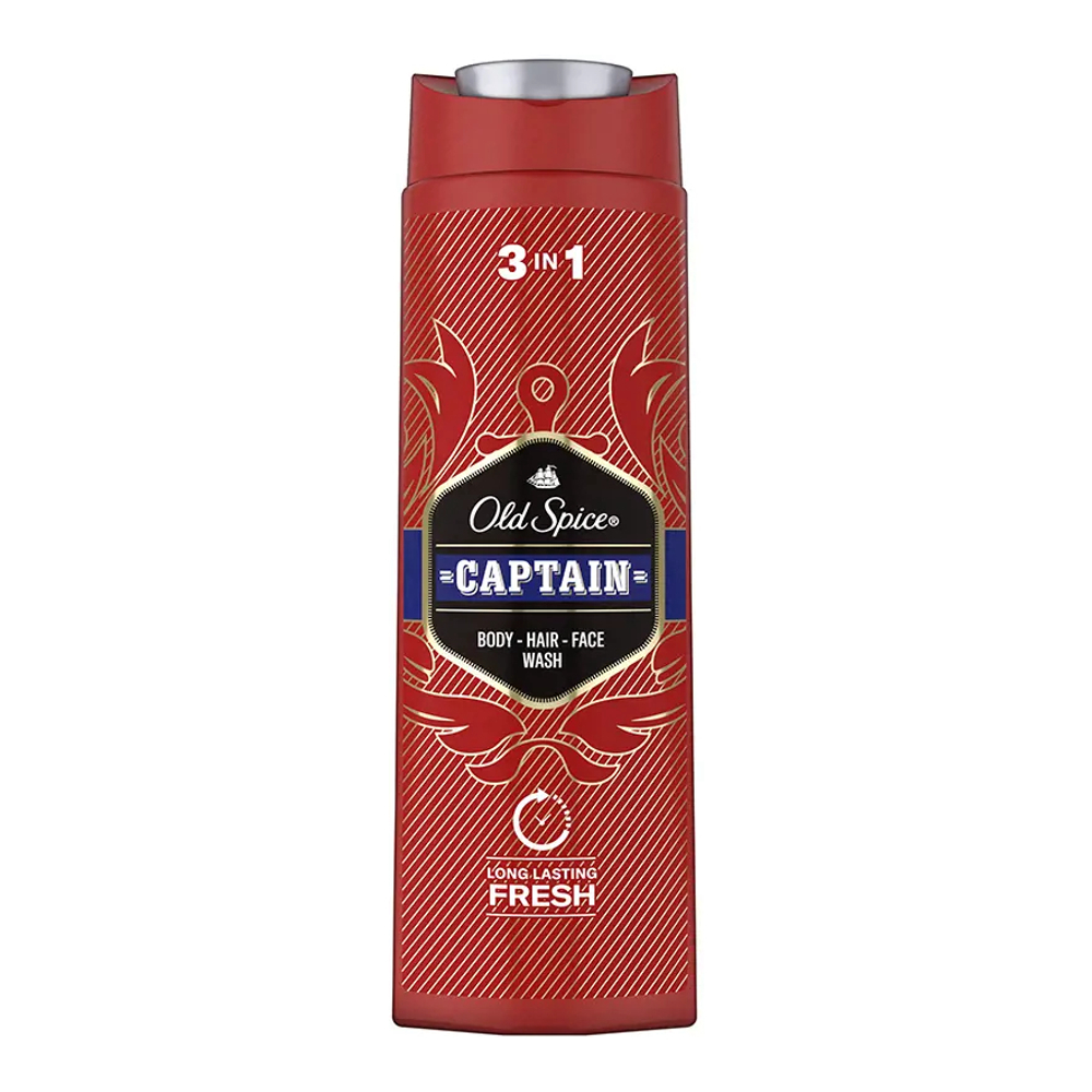 'Captain 3In1' Shower Gel - 400 ml