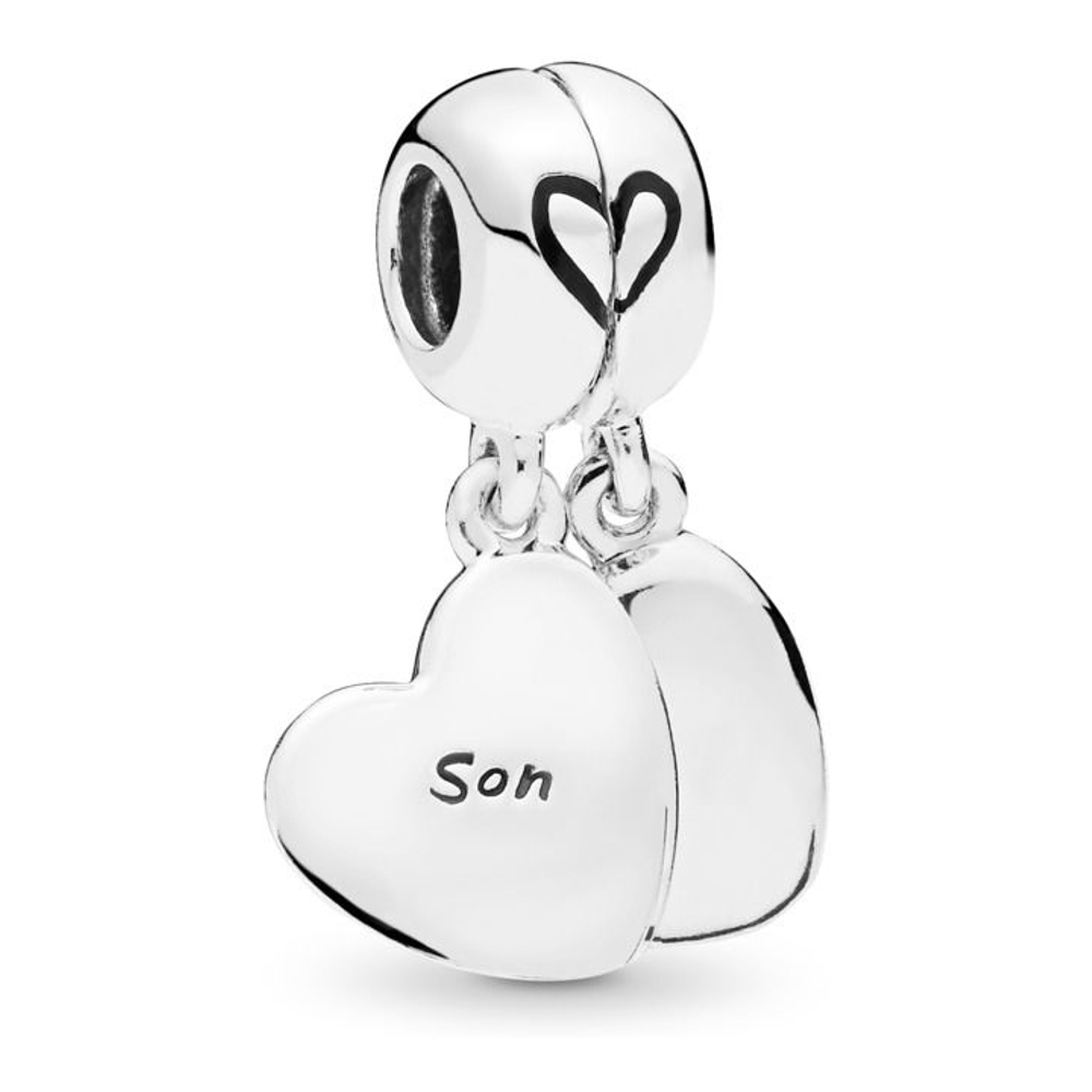 'Cœur Séparable Mère & Fils' Charm für Damen