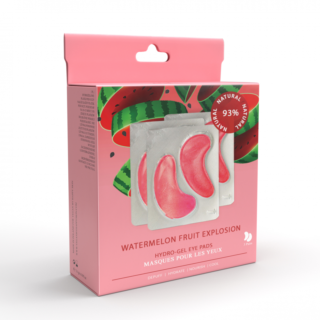 'Watermelon Fruit Explosion Hydro' Eye Pads - 3 Pieces