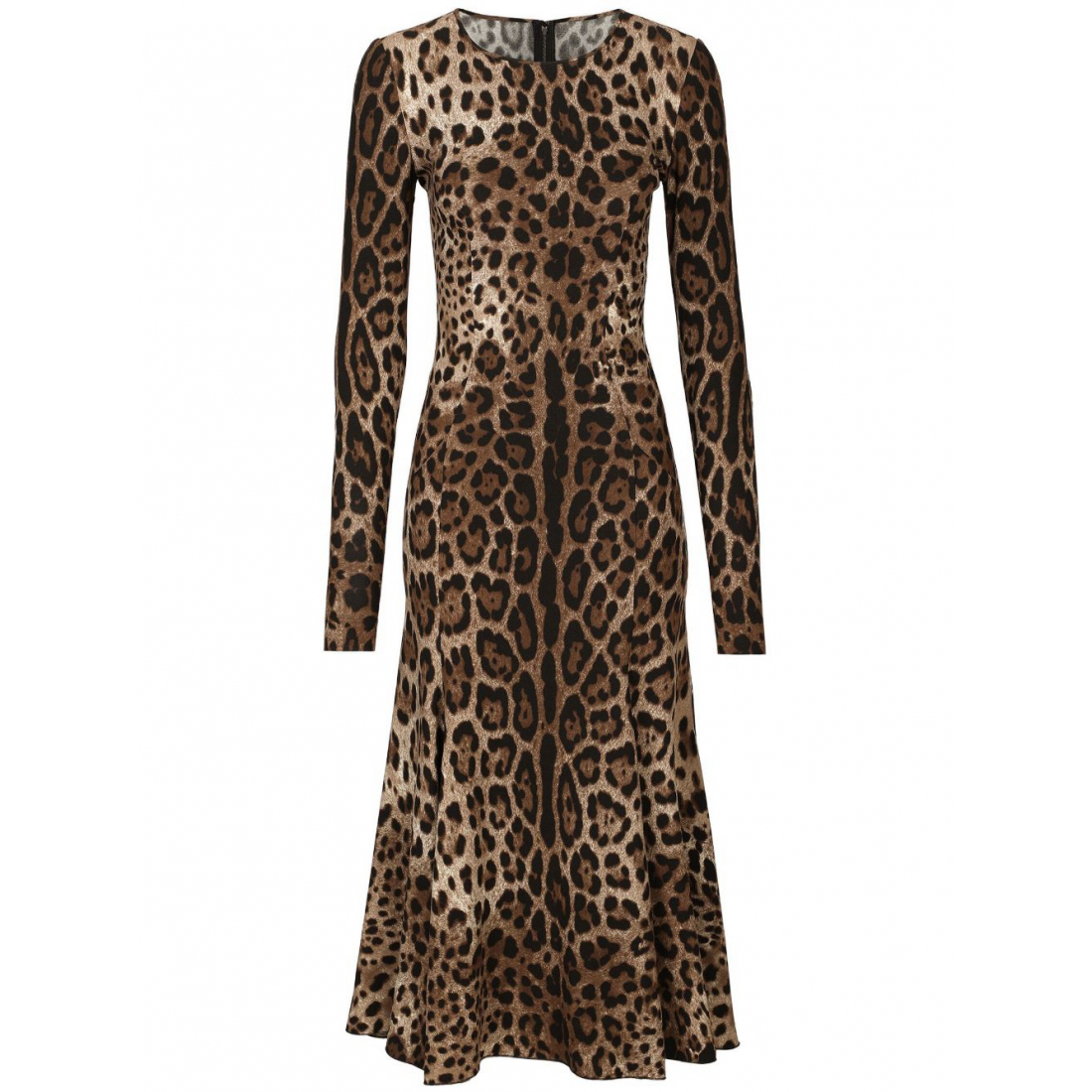 Women's 'Leopard-Print' Midi Dress