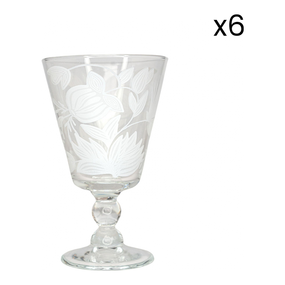 Set de verres à vin 'Lysis' - 9 cm - 300 ml, 6 Pièces