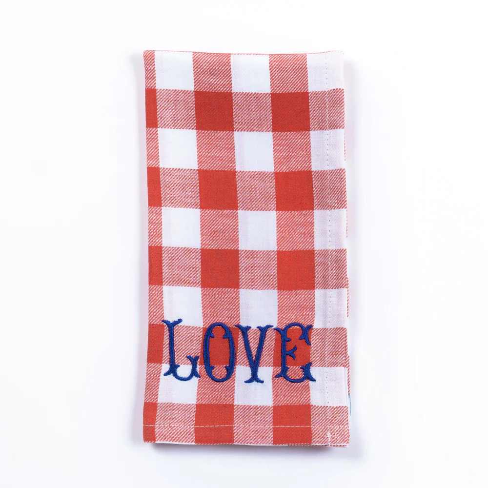 'Love' Napkin - 45 x 45 cm