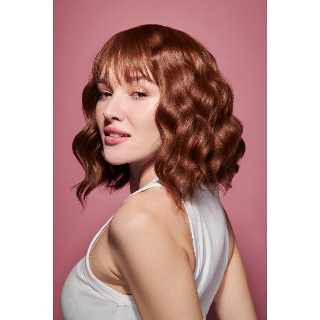 Perruque 'Short Curly' - Rouquine