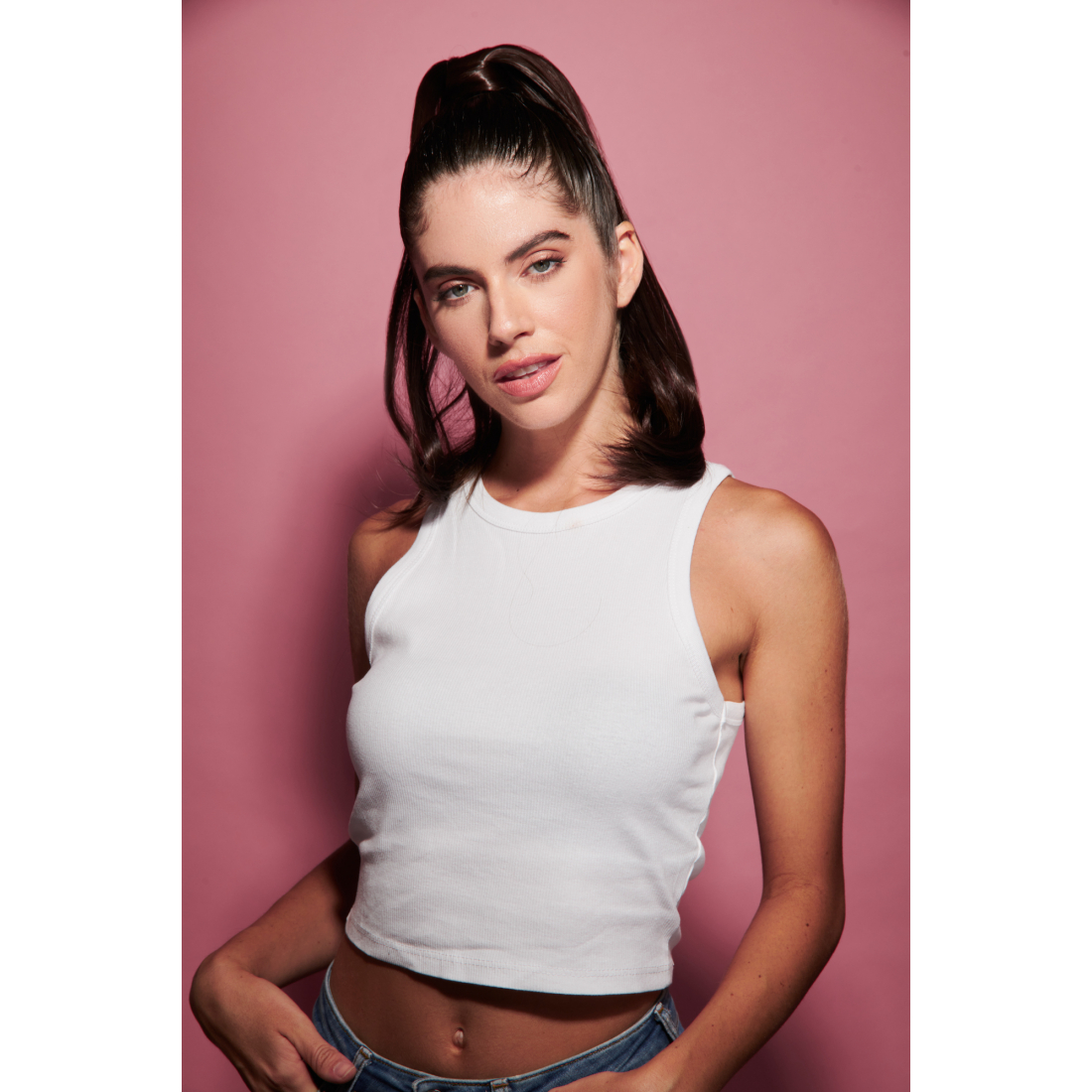 '90's' Ponytail - Dark Brunette