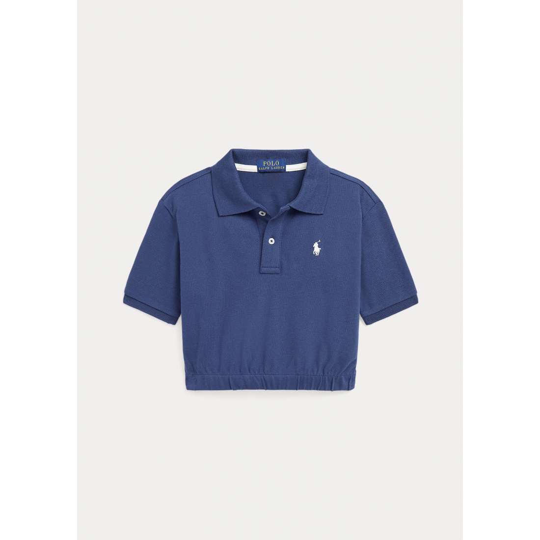 'Stretch Mesh Boxy Polo Shirt' pour Bambins & petites filles