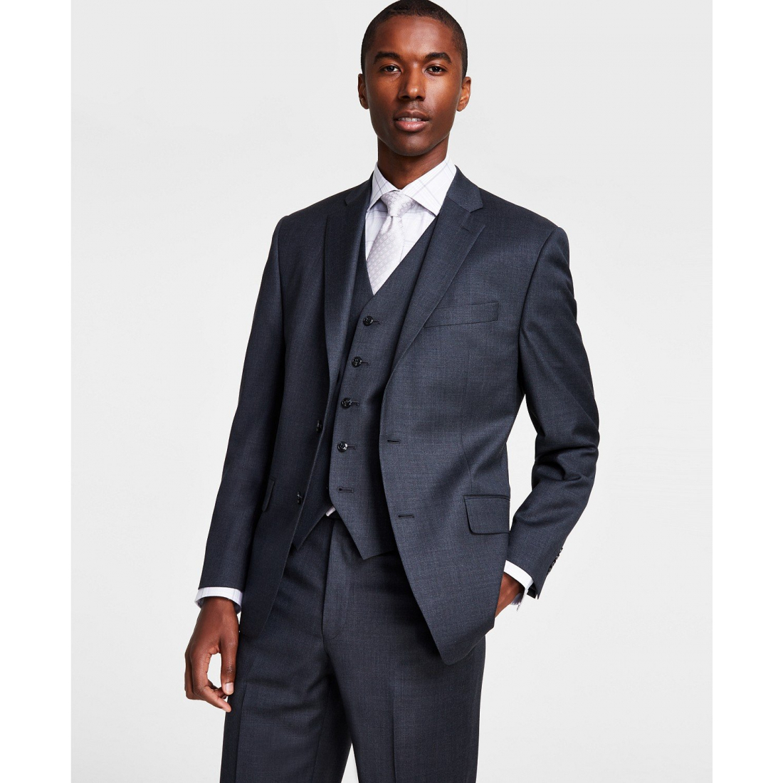 Veste de Costume 'Classic-Fit Stretch Solid Suit' pour Hommes