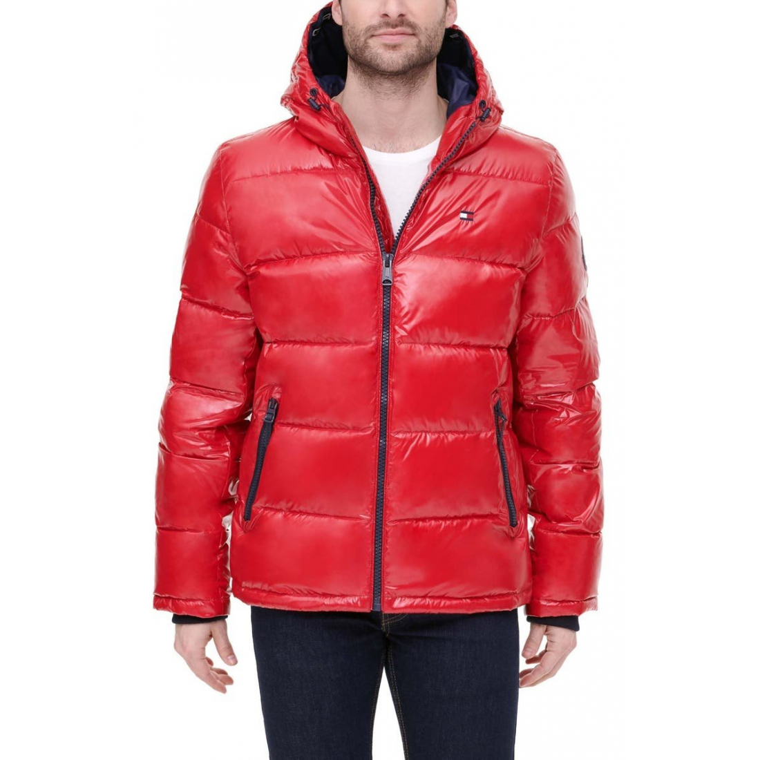 Men's 'Quilted Hooded' Puffer Jacket
