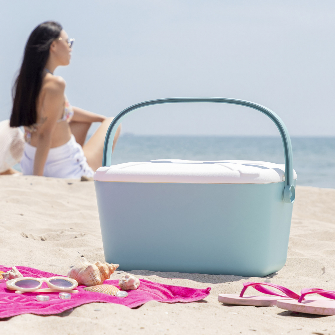 Robuste tragbare Kühlbox Koolty 20 L - 20 L