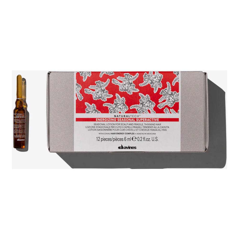 Traitement du cuir chevelu 'NaturalTech Energizing Seasonal Superactive Lotion 12x6' - 6 ml