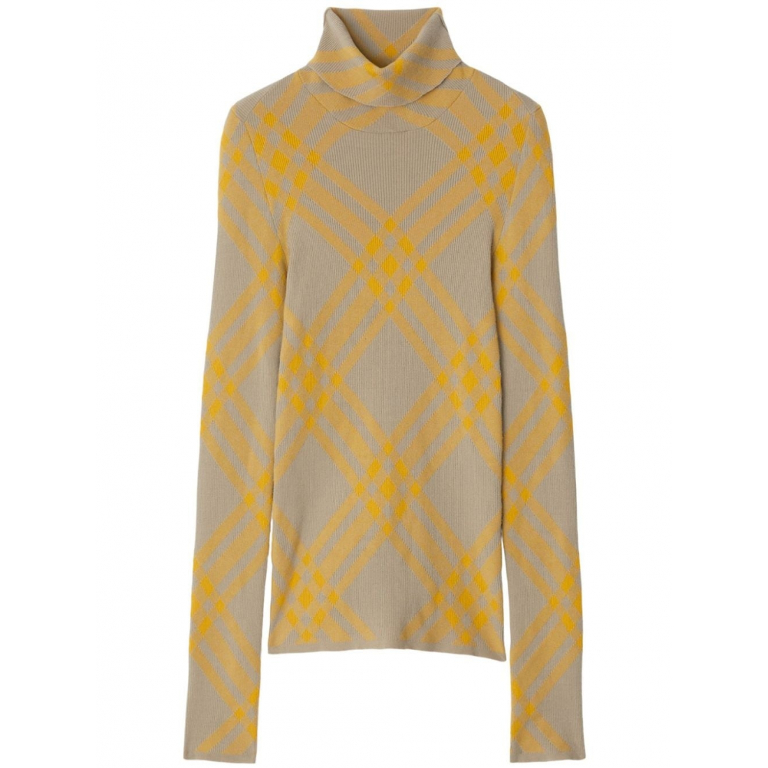 Pull à col roulé 'Checkered' pour Hommes