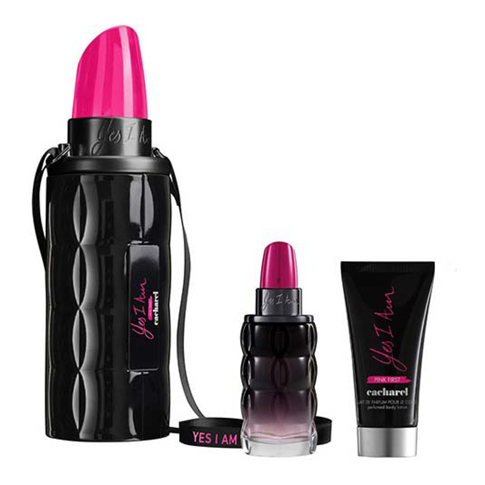 Coffret de parfum 'Yes I Am Pink First' - 3 Pièces