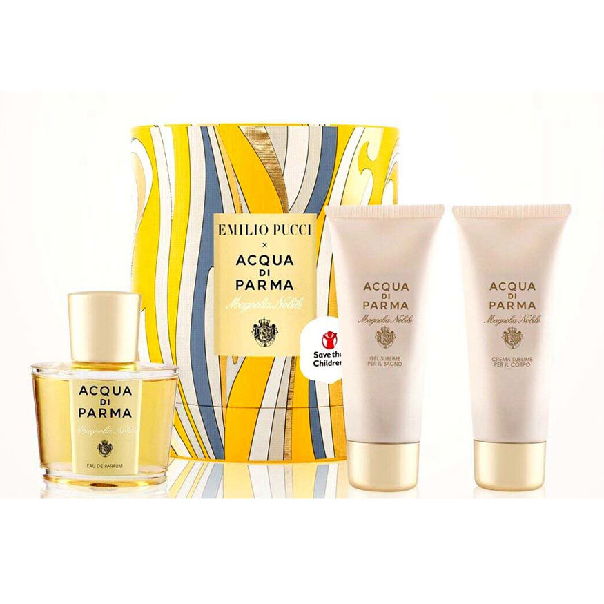 'Acqua Di Parma x Emilio Pucci Magnolia Nobile' Perfume Set - 3 Pieces