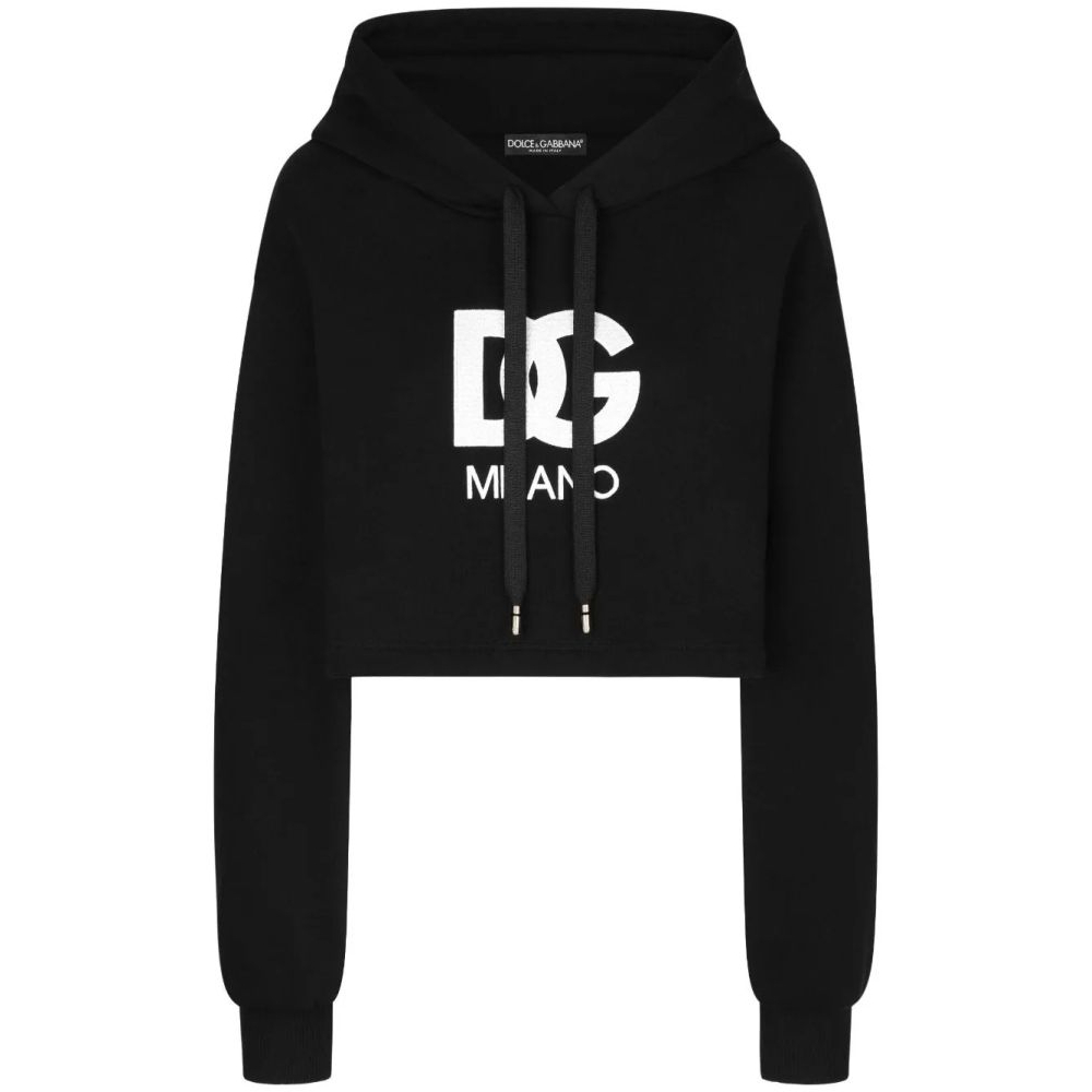 Sweatshirt à capuche  'Logo-Patch' pour Femmes