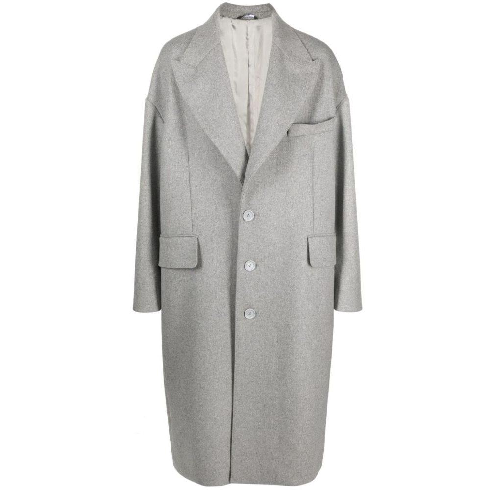 Men's 'Peak Lapels' Overcoat