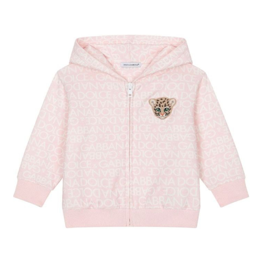 Baby's 'Logo Patch Hoodie' Jacket
