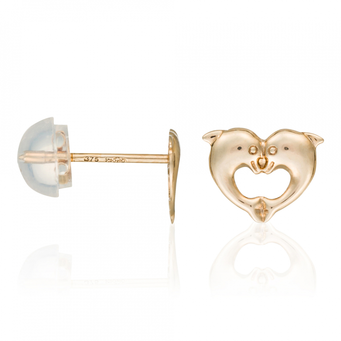 Girl's 'Dauphins Merveilleux' Earrings