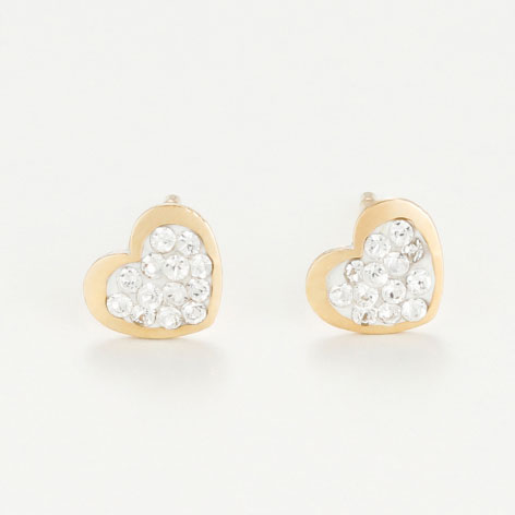 Children'S Earrings In 375/1000 Yellow Gold