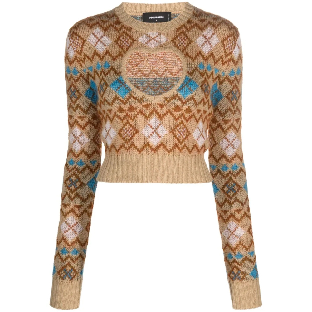 Sweatshirt 'Intarsia' pour Femmes