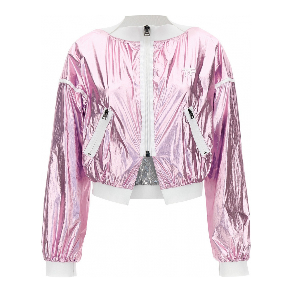 Blouson bomber 'Laminated Track' pour Femmes