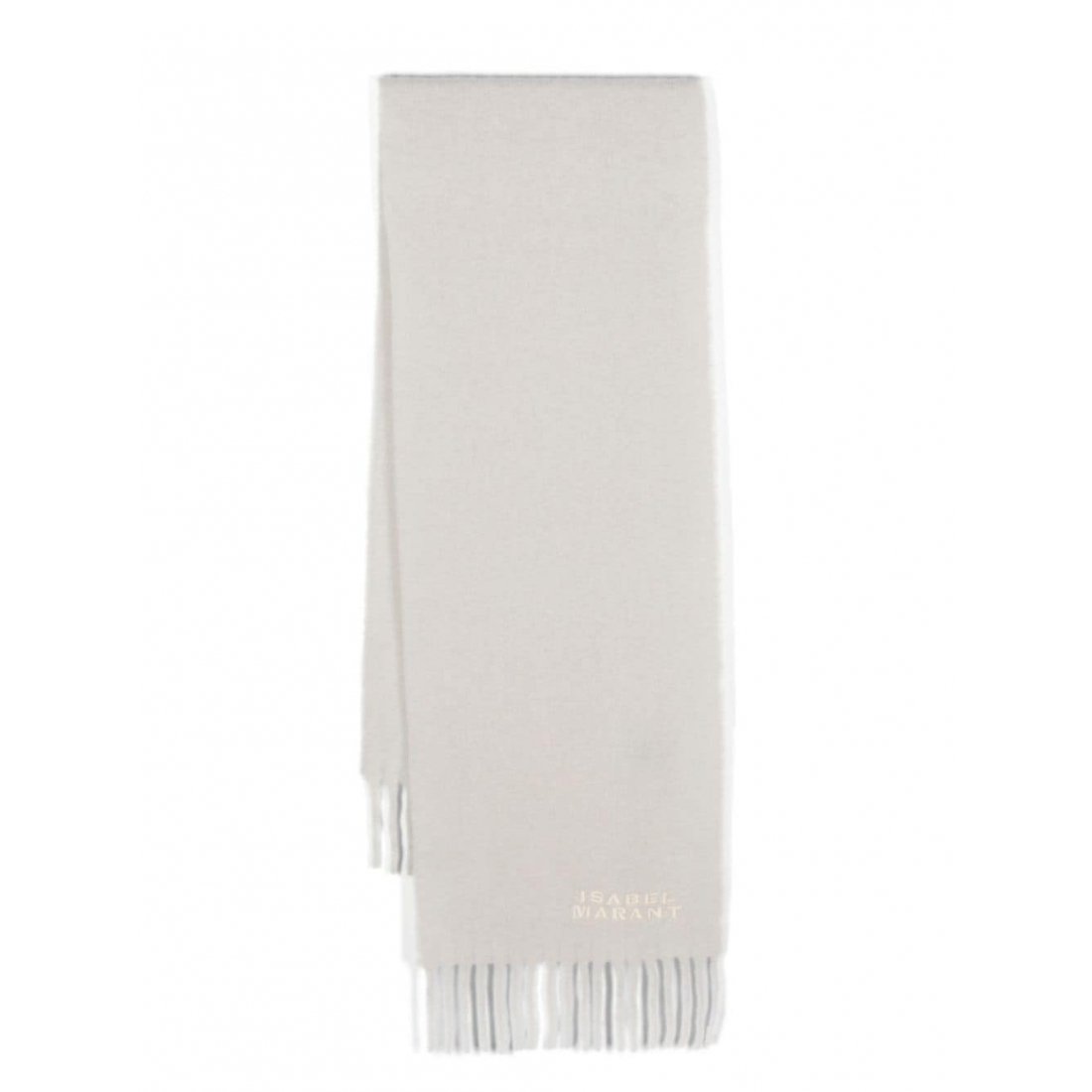 Écharpe en laine 'Firny Logo Embroidered' pour Femmes