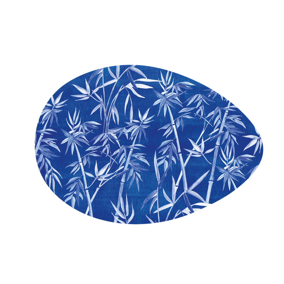 Servierplatte Aus Porzellan, 24 x 16,5 cm, In Farbbox, Pagoda Bamboo