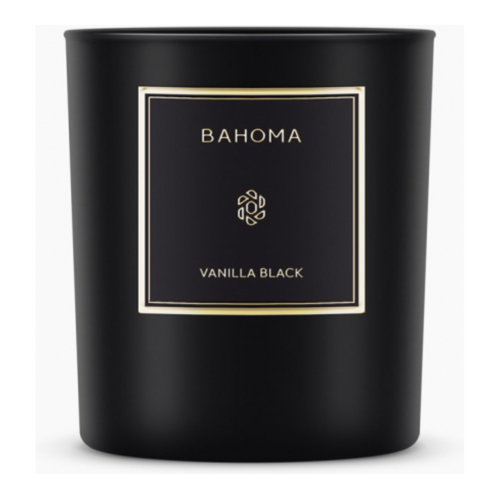 Bougie 'Obsidian Large' - Vanilla Black 220 g