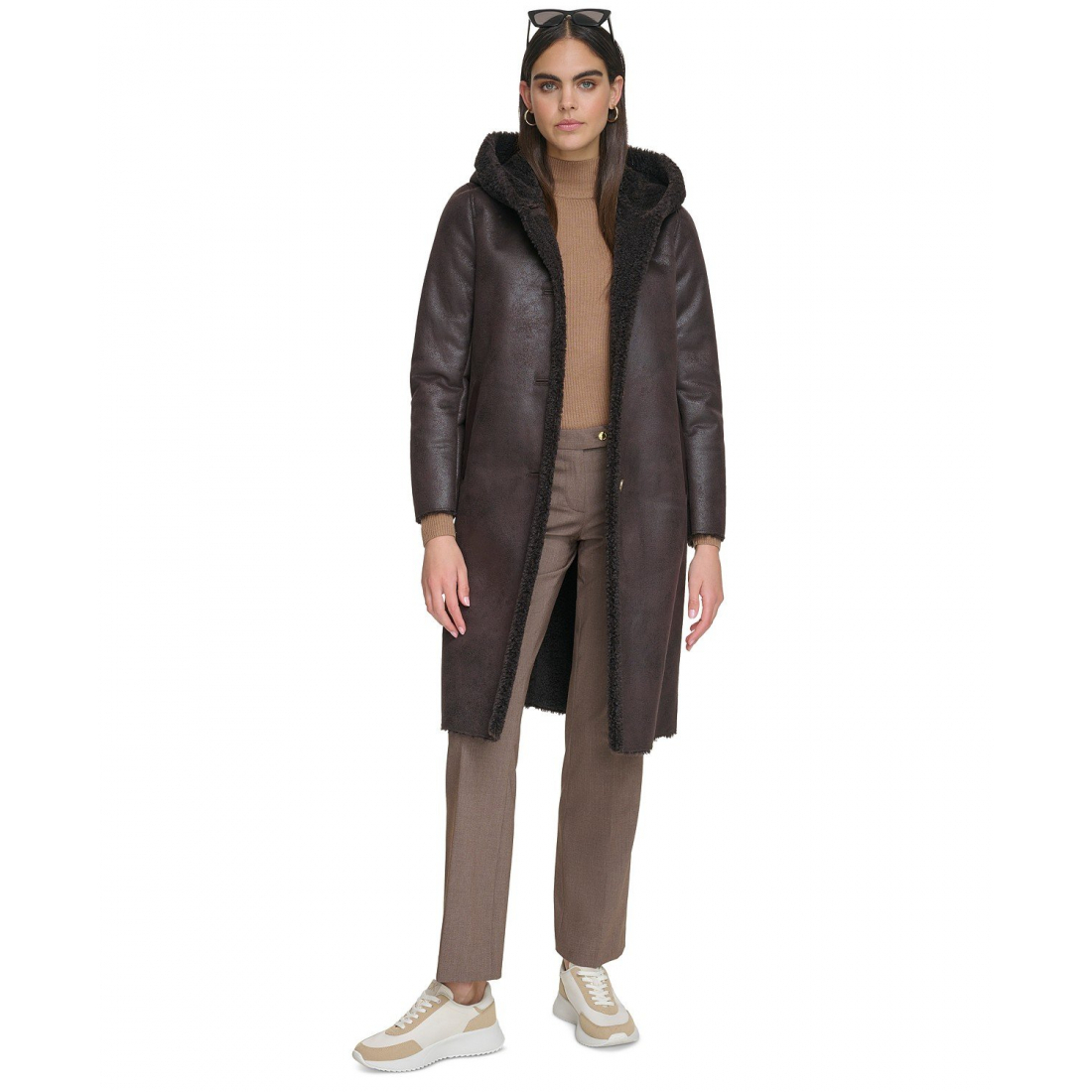 Manteau 'Hooded' pour Femmes