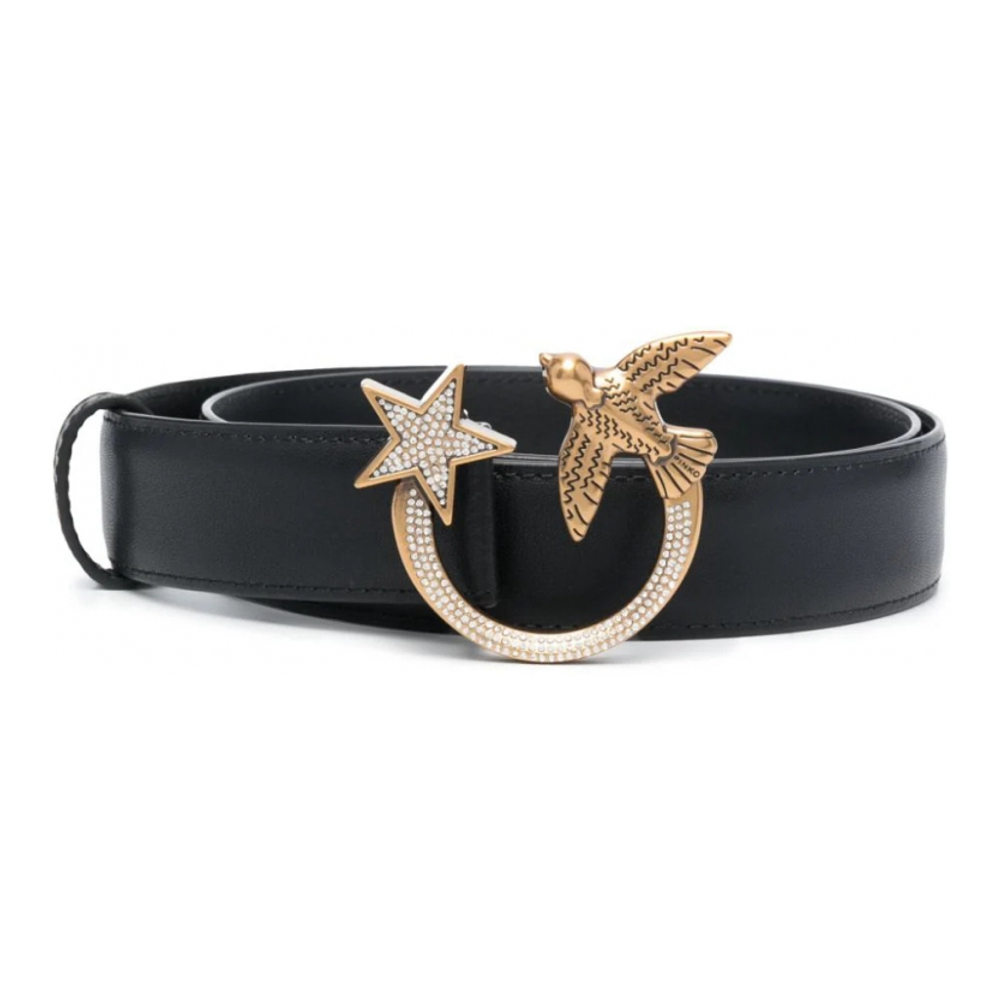 Ceinture 'Love Birds-Buckle Crystal-Embellished' pour Femmes